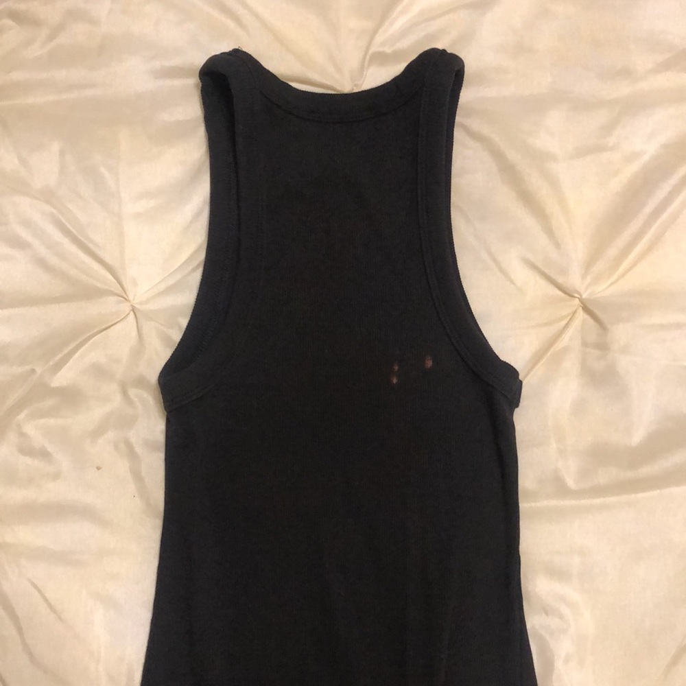 Black Ribbed Dress - Picture 3 of 3